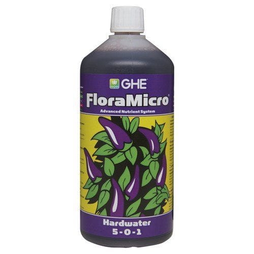 Nawóz GHE Flora Mikro 1L - woda twarda