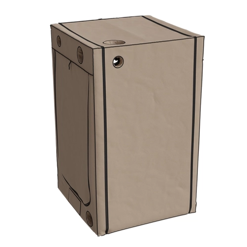 Growbox Herbgarden 120 White - namiot do uprawy 120x120x200cm