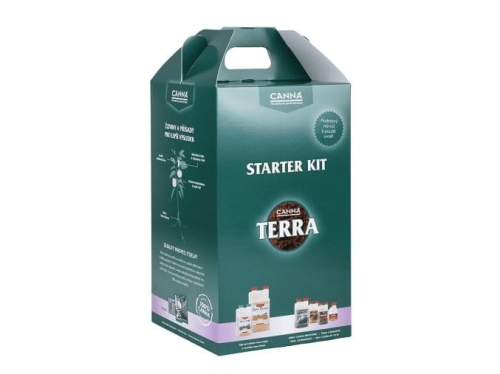 Zestaw startowy Canna Terra starter kit - zestaw do uprawy w ziemi na 1m2