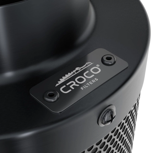 Croco Filters Black 80-120 m³/h fi 100mm - filtr węglowy neutrelizujący zapachy