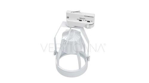 Zestaw oświetleniowy VERTICANA 4x żarówka + holder + szyna | BIAŁY | soczewka 25°