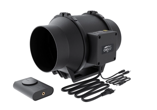 Croco Fan EC BF-150 - wentylator kanałowy + kontroler obrotów 150mm 685m^/h