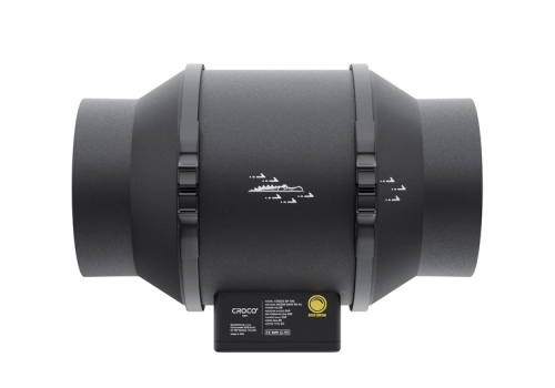 Croco Fan EC BF-150 - wentylator kanałowy + kontroler obrotów 150mm 685m^/h