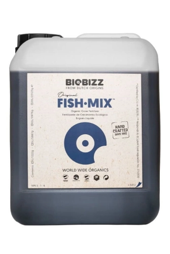 Nawóz Biobizz Fish Mix 5L - organiczny nawóz podnoszący jakość ziemi