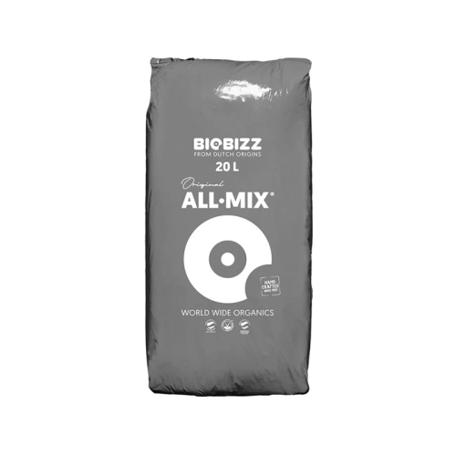 BioBizz ziemia All Mix 20L - mieszanka gleby, kompostu, worm humusu i perlitu (All mix)
