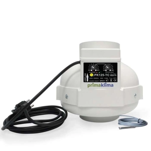 Wentylator promieniowy PK125 Temp Control 400m3/h