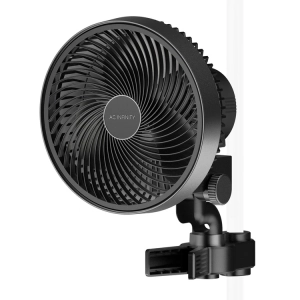 AC Infinity Cloudray S6 Gen 2 Oscillating Clip Fan 11W 10-speed fi 150mm - wentylator mieszający z klipsem