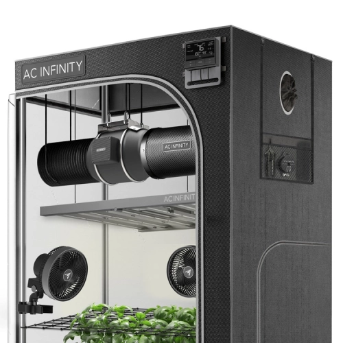 Kompletny zestaw uprawowy Ac Infinity AI+ 120x120x200 cm, 500W LED, Controller AI+