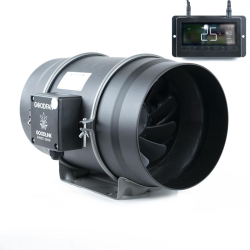Wentylator Kanałowy Good Fan Sterownik 1400m3/h FI200mm