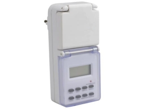 PROGRAMATOR CZASOWY - TIMER, WILGOCIOODPORNY, CYFROWY, 24h/7d