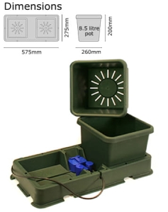 AutoPot Easy2Grow - 2 donice 8,5L