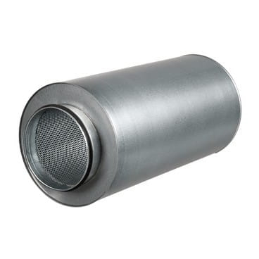 Tłumik akustyczny sztywny fi 250mm/90cm Black Orchid